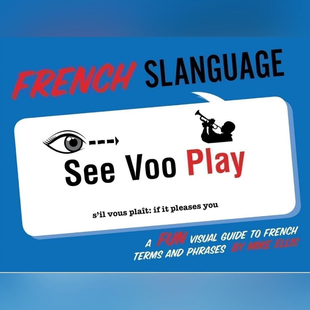 🩵NWT French Slanguage Paperback Book